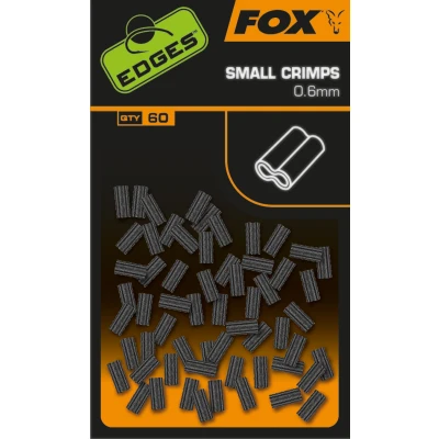 Image of Fox Edges Crimp Sleeves Small 0,6mm (60 pieces) Terminal tackle