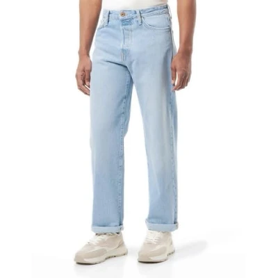 Image of Jack &amp; Jones Eddie Relaxed fit jeans, Men&#039;s, Size: 31x32, Blue denim