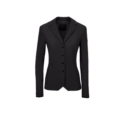 Image of Pikeur Athleisure FS25 Women&#039;s Mesh Jacket Kjana Black