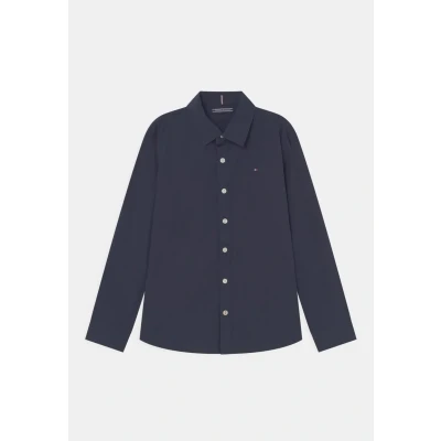Image of Tommy Hilfiger Solid Shirt for kids, Size: 6 9m, Twilight navy