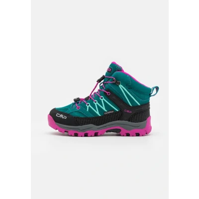 Image of CMP Unisex Children&#039;s Rigel Mid Shoes Wp Trekking Shoes, Lake Pink Fluo, 5 UK