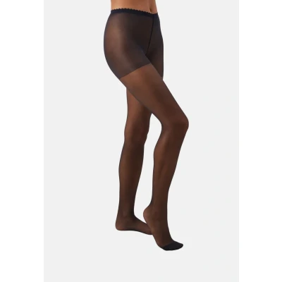 Image of DIM 20 DEN BODY Touch Voile Tights noir, Women&#039;s, Size: Medium, noir
