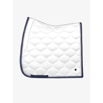 Image of PS of Sweden Signature Saddlepad White navy