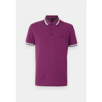 Image of BOSS Paddy Polo shirt, Men&#039;s, Size: Medium, Purple