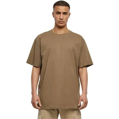 Image of Urban Classics Heavy Oversized Basic Tshirt, Men&#039;s, Size: 3XL, Darkkhaki