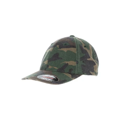 Image of Flexfit Cap, Size: S/M, Green camo