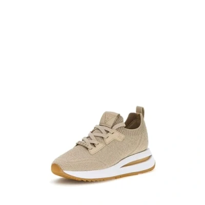 Image of Guess ESTI Trainers, Women&#039;s, Size: 3, Beige shoes
