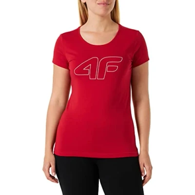Image of 4F Women's Tshirt File, Red, XL