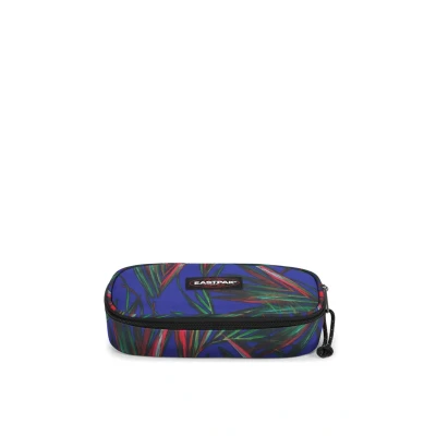Image of Eastpak OVAL Single Pencil case, Size: One Size, Brize palm navy