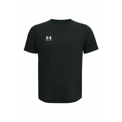 Image of Under Armour Challenger Training Print Tshirt Black for kids, Size: 14 16y,