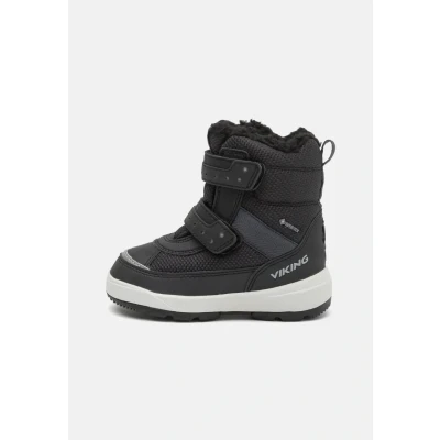 Image of Viking PLAY Reflex WARM GTX Unisex Winter boots for kids, Size: 11.5K, Black Synthetics/textile
