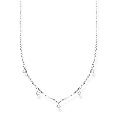 Image of Thomas SABO Necklace Necklace, Women&#039;s, Size: 45, White