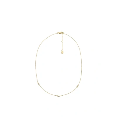 Image of Fossil Ellis Necklace, Women&#039;s, Size: One Size, Gold tone