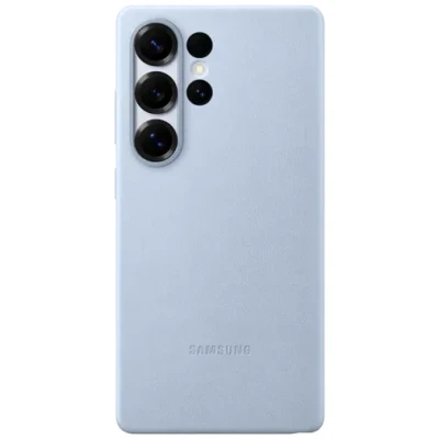 Image of Samsung Kindsuit Pu Leather Back Cover Light Blue Galaxy S25 Ultra