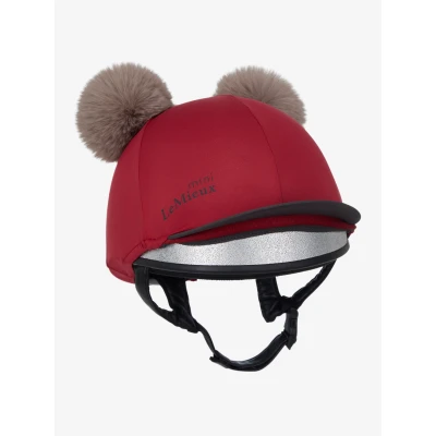 Image of LeMieux FW&#039;24 Mini Double Pom Hat Silk Alpine