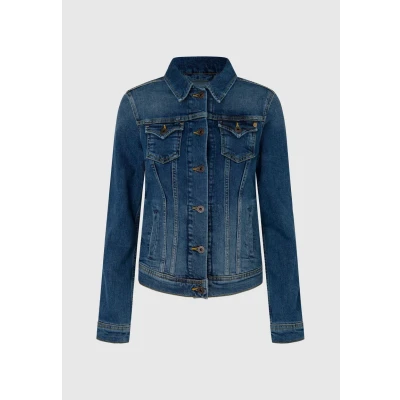 Image of Pepe Jeans Thrift Denim jacket, Women&#039;s, Size: XS,