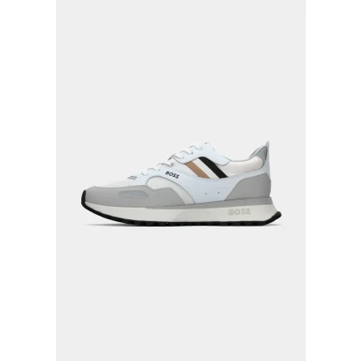 Image of BOSS Jonah RUNN Trainers, Men&#039;s, Size: 11, Bianco Imitation leather/ textile