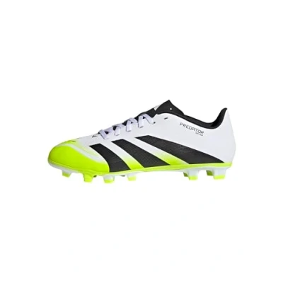 Image of adidas Unisex&#039;s Predator Club Firm Multi Ground Football Boots, Cloud White Core Black Lucid Lemon, 12 UK