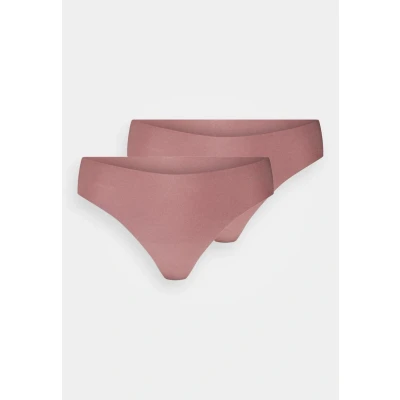 Image of Sloggi 2 PACK Thong, Women&#039;s, Size: Small, Cacao