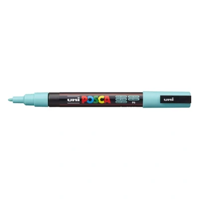 Image of Uni ball 186567 Posca Marker with Fine Bullet Nib 0.9 1.3 mm Line Width Aqua Green
