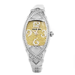 Image of Chronotech Womens Analogue Quartz Watch with Stainless Steel Strap CT7026LS 15M, Silver,