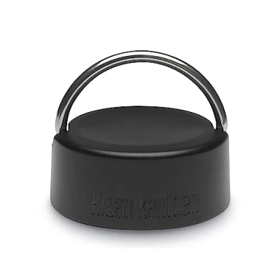 Image of Klean Kanteen Wide Loop Cap Black Water bottle accessories