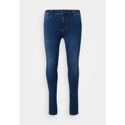 Image of ONLY Carmakoma Jeans Skinny Fit, Women&#039;s, Size: 22x34, Medium blue denim