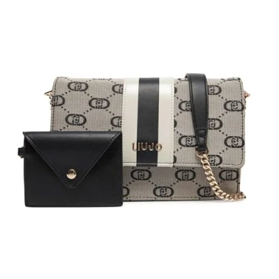 Image of LIU JO Crossbody SET Across body bag, Women&#039;s, Size: One Size, Nero