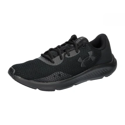 Image of Under Armour Charged Pursuit 3 Neutral running shoes, Men&#039;s, Size: 8, Black Textile/synthetics