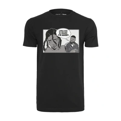 Image of Mister Tee Print Tshirt, Men&#039;s, Size: XXL, Black