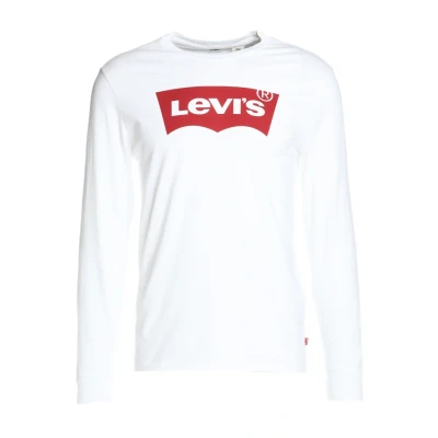 Image of Levi&#039;s Graphic CREW Long sleeved top, Men&#039;s, Size: XXS, Better white