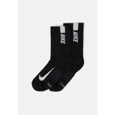 Image of Nike Performance Unisex 2 PACK Sports socks, Size: 5, Black/white