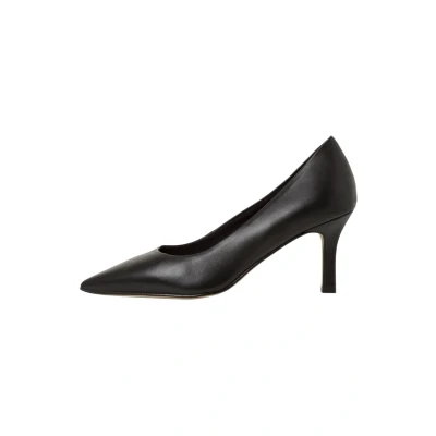Image of Tamaris Women&#039;s Classic Pumps, Heel Shoes, Touchit Footbed, Black leather, 3.5 UK