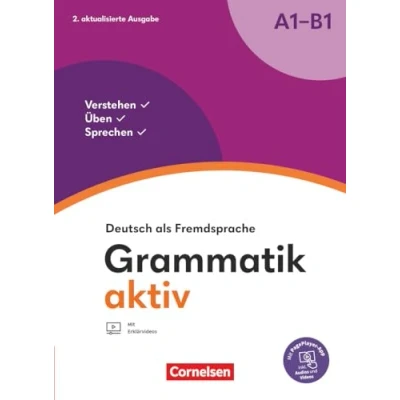Image of Grammatik aktiv A1 B1 Übungsgrammatik: Deutsch als Fremdsprache Verstehen, Üben, Sprechen Inkl. PagePlayer App