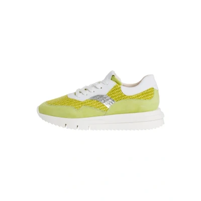 Image of Tamaris Trainers, Women&#039;s, Size: 3.5, Lime leather and imitation