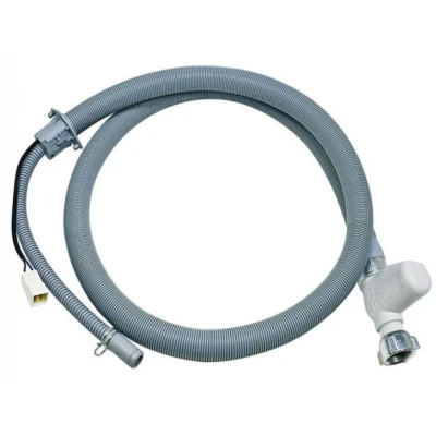 Image of Whirlpool Indesit 482000023524 water trap supply hose C00372679 inlet long waterstop 1600mm