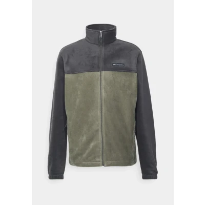 Image of Columbia Steens MOUNTAIN FULL ZIP Fleece jacket, Men&#039;s, Size: Medium, Shark/stone green