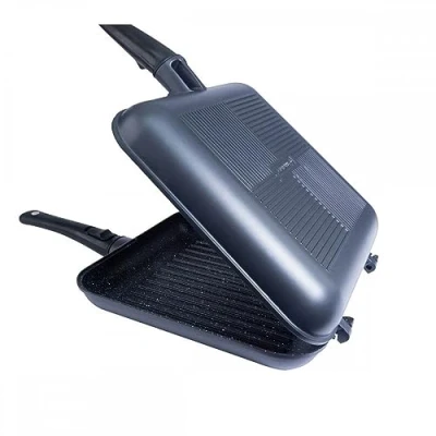 Image of Ridgemonkey Connect Pan &amp; Griddle XXL Granite Edition Camping cutlery