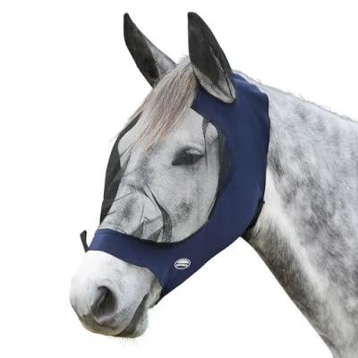 Image of Weatherbeeta Deluxe Stretch Eye Saver with ears