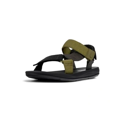 Image of Camper Match Walking sandals, Men&#039;s, Size: 6, Olive Polyester