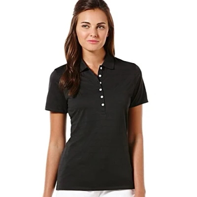 Image of Callaway Ladies Short Sleeve Open Mesh Polo Shirt