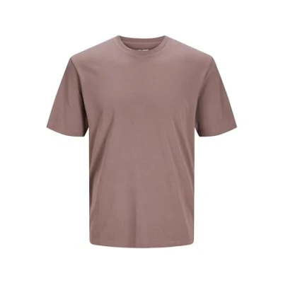 Image of Jack &amp; Jones TEE Oneck NOOS Basic Tshirt mulch, Men&#039;s, Size: Large, Mulch