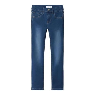 Image of Name it Nkmtheo Slim fit jeans for kids, Size: 2 3y, Medium blue denim
