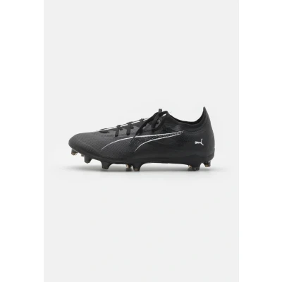 Image of Puma Ultra 5 Match FG/AG Moulded stud football boots, Men&#039;s, Size: 6, Black/white Synthetics/textile