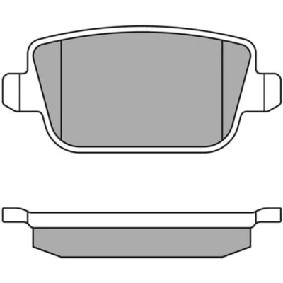 Image of brake Pad Set, disc MEYLE 025 245 3715