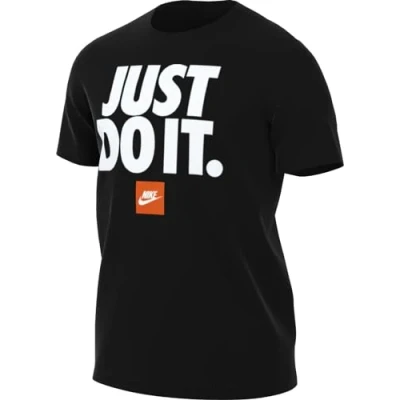 Image of Nike Sportswear TEE FRAN Verbiage Print Tshirt, Men&#039;s, Size: Small, Black