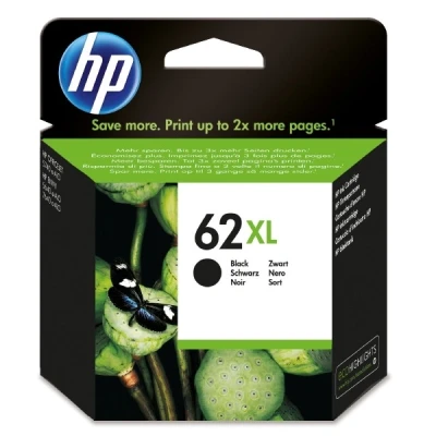 Image of HP 62XL High Yield Black Original Ink Cartridge