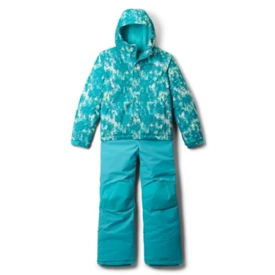 Image of Columbia BUGA II Unisex SET Ski pants for kids, Size: 4/5y, Geyser timberwi