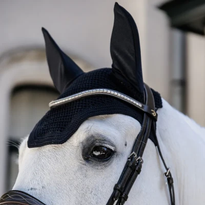 Image of Kentucky Wellington Ear Hood Black Medium
