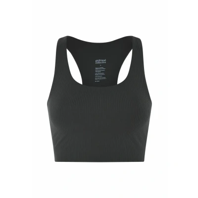 Image of Girlfriend Collective Paloma Medium support sports bra, Women&#039;s, Size: 5XL, Black